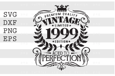 Premium Quality Vintage Limited 1999 SVG