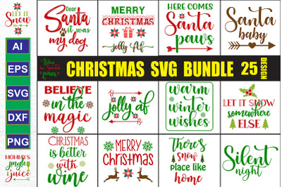 Christmas SVG Bundle, Vol 10