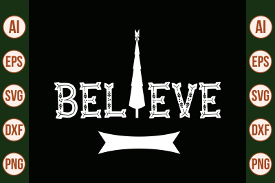 believe SVG CUT FILE