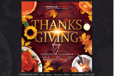 Thanksgiving Flyer