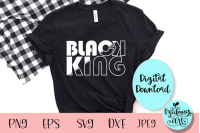 Black king svg, melanin svg