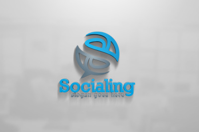 Socialing - Logo Template