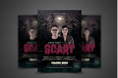 This Not Really Scary Flyer Template