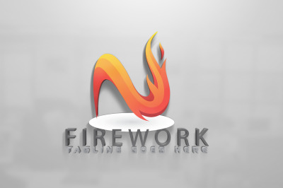 Firework - Logo Template