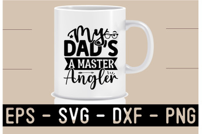 DAD Life SVG T shirt design Template