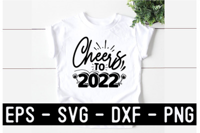 New Year SVG T shirt design Template