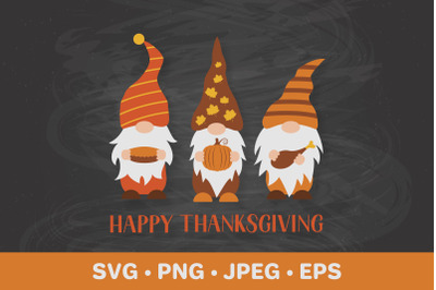 Thanksgiving gnomes. Happy Thanksgiving. Thanksgiving decor