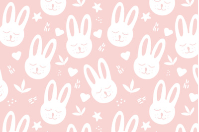 bunny seamless pattern