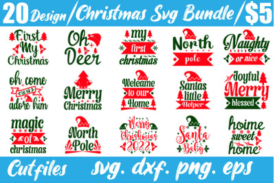 Christmas svg bundle