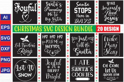 Christmas SVG Bundle File