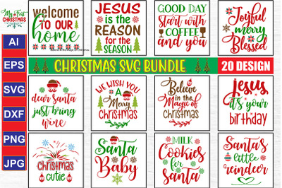 Christmas SVG Bundle