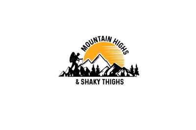 Mountain Highs &amp; shaky thighs SVG+EPS+PNG