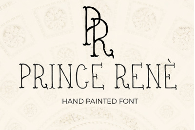 Prince Rene Monogram Serif Font