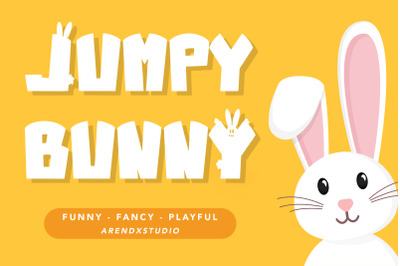 Jumpy Bunny - Funny Fancy Font