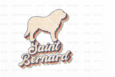 Saint Bernard PNG Design