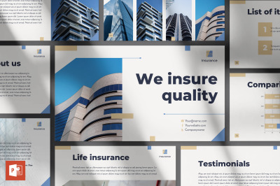 Insurance Agency PowerPoint Presentation Template