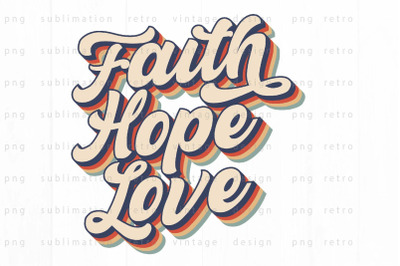 Faith over fear PNG Design