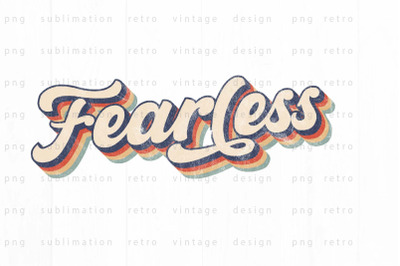 Fearless  PNG Design