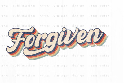 Forgiven  PNG Design