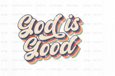 God is good  PNG Design