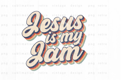 Jesus is my jam PNG Design