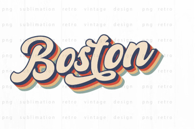 Boston PNG Design