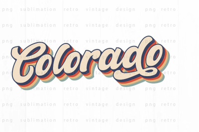 Colorado PNG Design