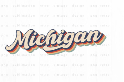 Michigan PNG Design