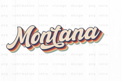 Montana PNG Design