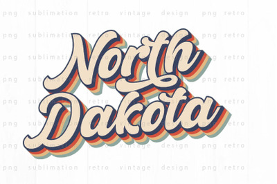 North Dakota PNG Design