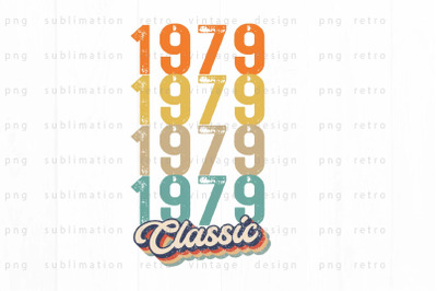 1979 Classic PNG Design