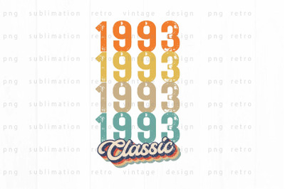 1993 Classic PNG Design