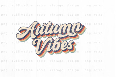 Autumn Vibes PNG Design