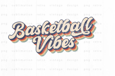 Basketball vibes PNG Design