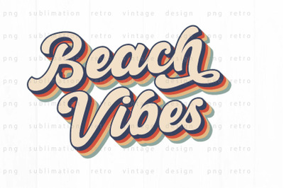 Beach vibes PNG Design