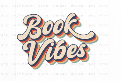 Book vibes PNG Design