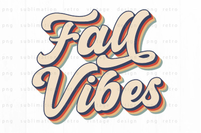 Fall vibes PNG Design