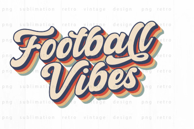 Football vibes PNG Design