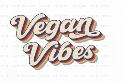 Vegan vibes PNG Design