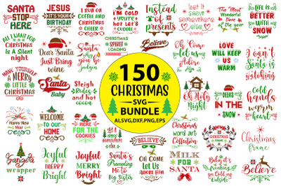 Christmas SVG Bundle File