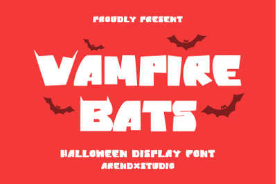 Vampire Bats - Halloween Display