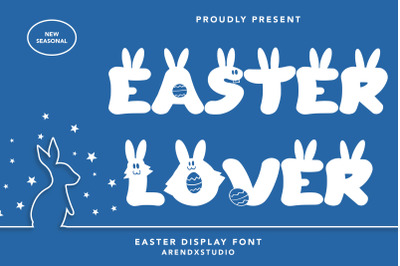 Easter Lover - Easter Display Font