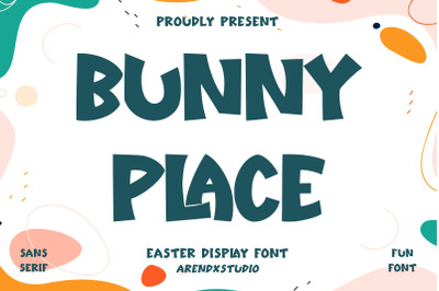 Bunny Place - Easter Display Font