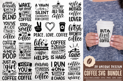 Coffee SVG Bundle