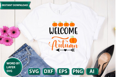 welcome autumn-01 svg cut file