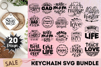 Keychain SVG Bundle