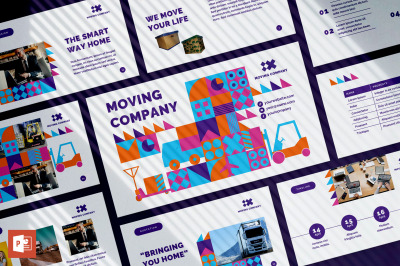 Moving Company PowerPoint Presentation Template