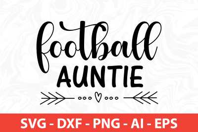 Football Auntie SVG