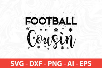 Football Cousin SVG