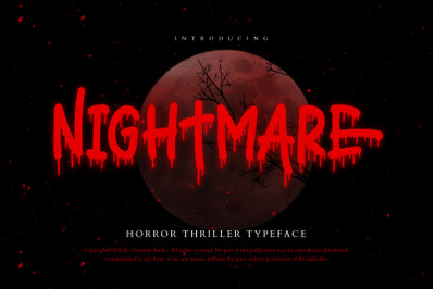 Nightmare Bloody Thriller